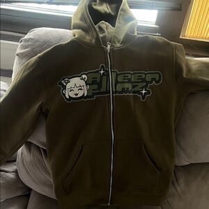 Olive Green Hoodie
